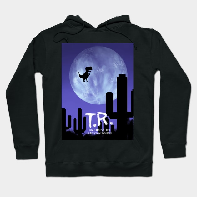 T.R. the Offline Rex Hoodie by AtomicBanana